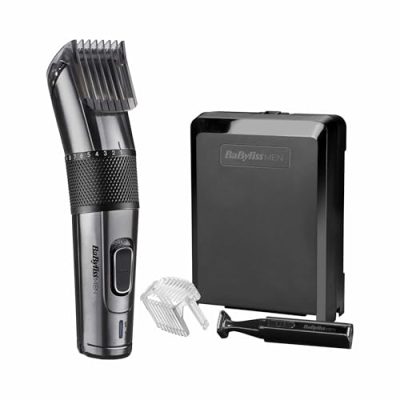 Tondeuse cheveux BaByliss BaBylissMEN Carbon Titanium E978E, vue principale