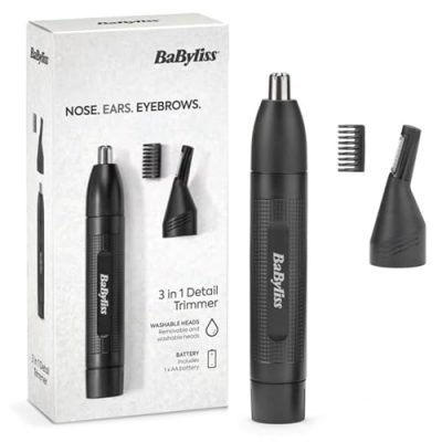 Tondeuse nez et oreilles BaByliss BaBylissMEN Nez-Oreilles Sourcils E652E, vue principale