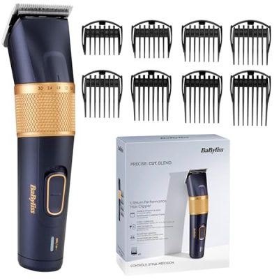 Tondeuse cheveux BaByliss Lithium Performance E986E, vue principale