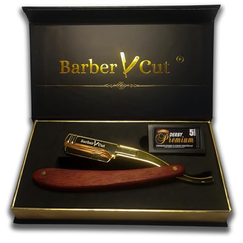 Barber Cut, coffret avec 5 doubles lames et housse, vue 1
