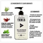 BARBER TOOLS transparent, vue 1