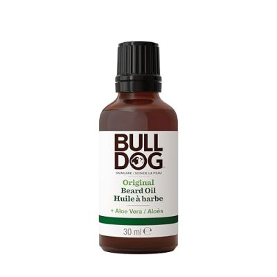 Huile à barbe Bulldog à l’aloe vera, huile de cameline et thé vert, 30 ml, vue principale
