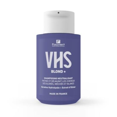 Shampoing cheveux gris Fauvert Violet Déjaunisseur Blond Blanc, 250 ml, vue principale