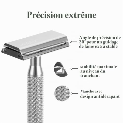 HNDRX Razor Safety Razor 30°, vue 1
