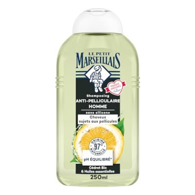 Shampoing Le Petit Marseillais Anti-Pelliculaire 27796, 250 ml, vue principale