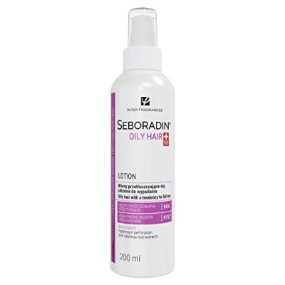 Lotion antichute SEBORADIN Gras au radis noir et aux huiles essentielles, 200 ml, vue principale