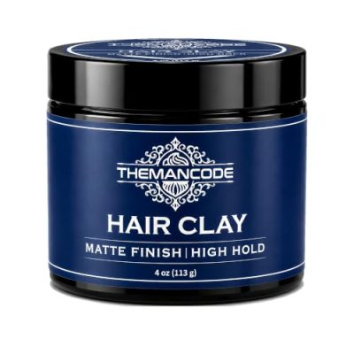 Cire coiffante THEMANCODE Clay argile mate, 113 g, vue principale