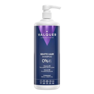 Shampoing cheveux gris Valquer Laboratorios Déjaunissant Blancs, 1000 ml, vue principale